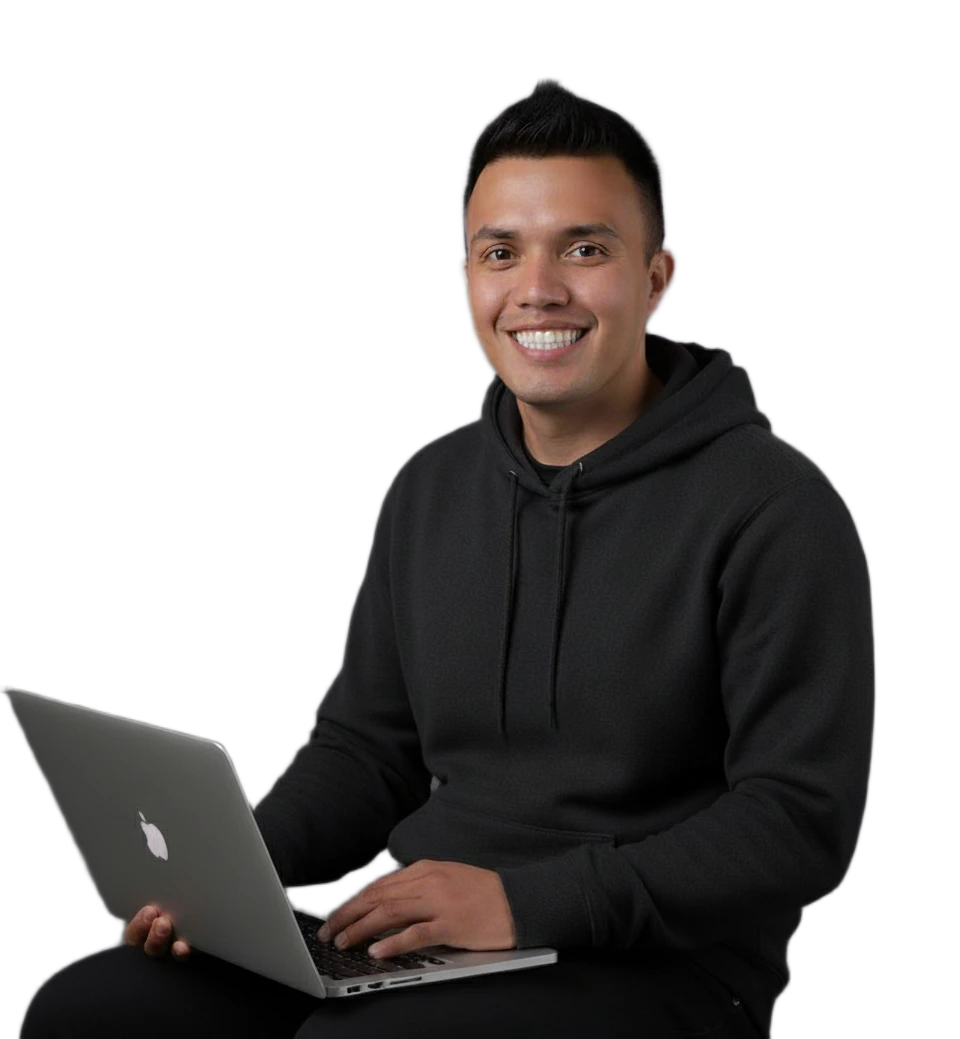 Andrés Posada working